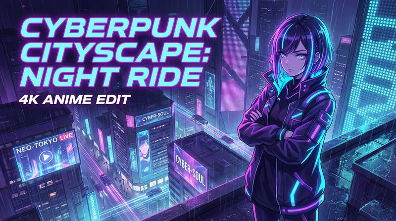 芒果视频科幻动漫-赛博霓虹夜行录-动漫剪辑